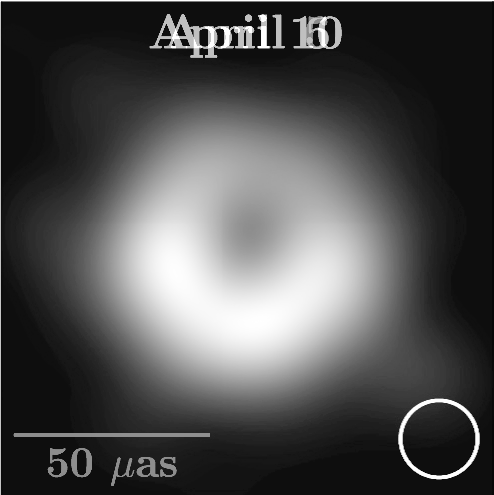 What would the M87* black hole image look like if we saw 230 GHz radio waves?